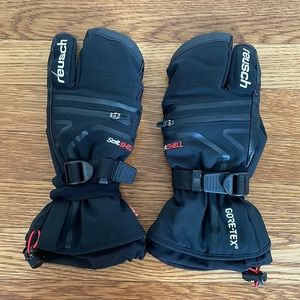 Reusch racing ski mittens in kids large